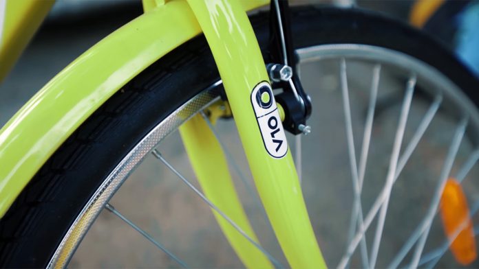 OLA Launches its bicycle-sharing platform